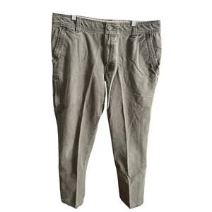 Bass Men's 36x32/30 Olive Carpenter Pants Workwear Utility Casual Y2K 90s